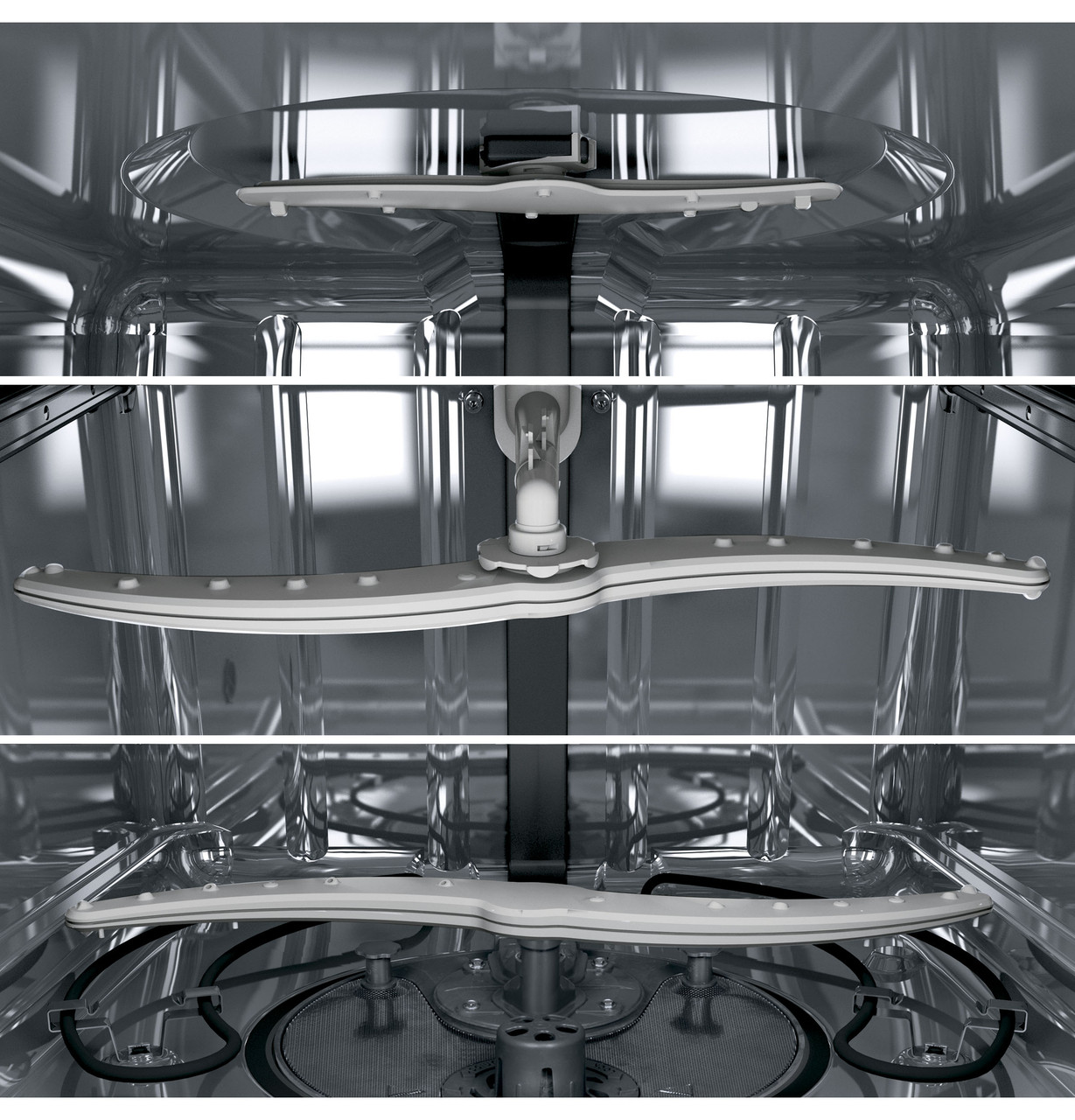 GE Interior Dishwasher with Front Controls - Thumbnail 2