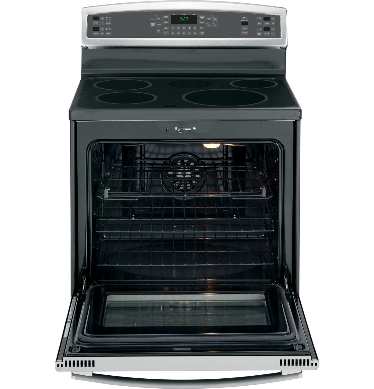 GE Profile Series 30" Free-Standing Induction and Convection Range with Warming Drawer