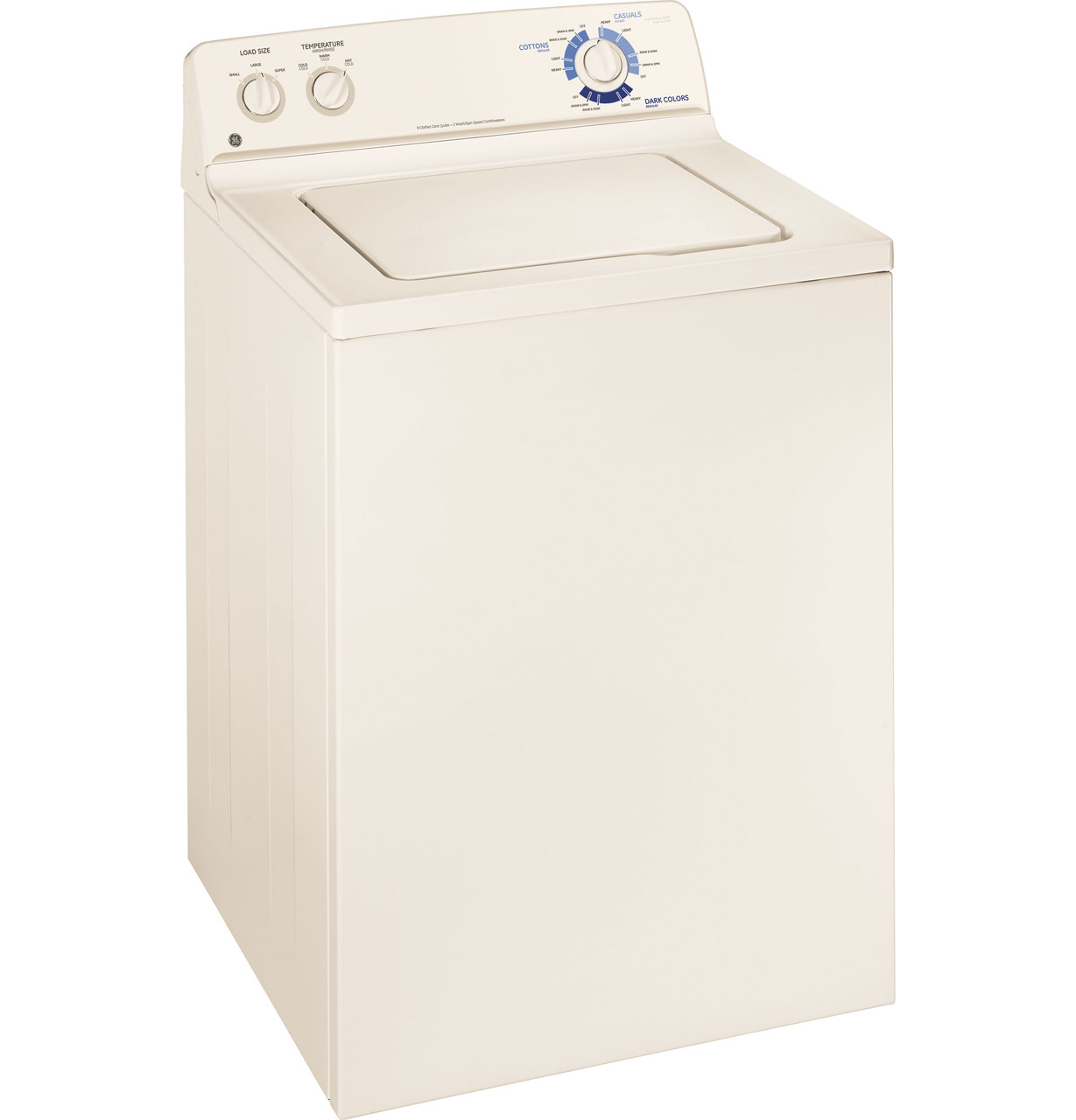GE 3.3 cu. ft. Capacity PermaTuf II Smooth Basket Washer