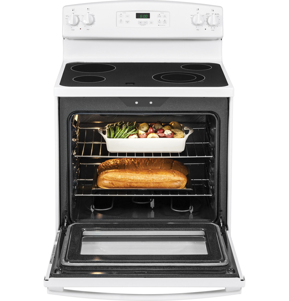 GENERAL ELECTRIC GRS500PVSS 30" Slide-In Electric Range