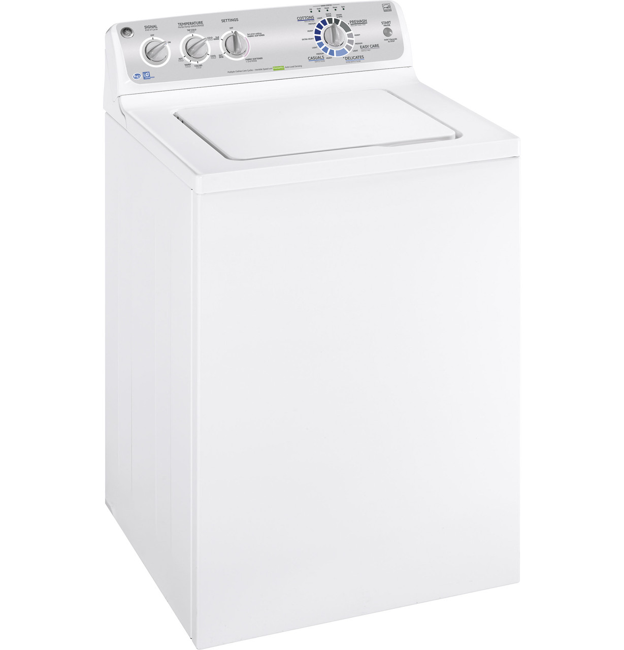 GE 3.6 DOE cu. ft. Stainless Steel Capacity Washer