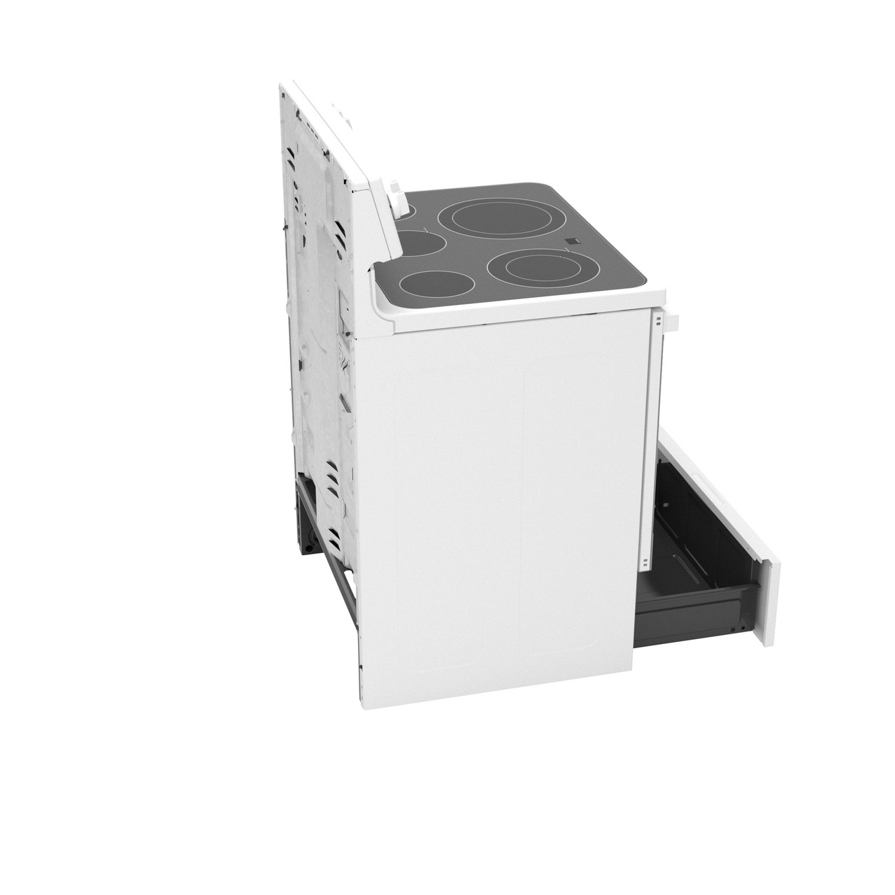 GE® 30" FreeStanding Electric Convection Range with No Preheat Air Fry
