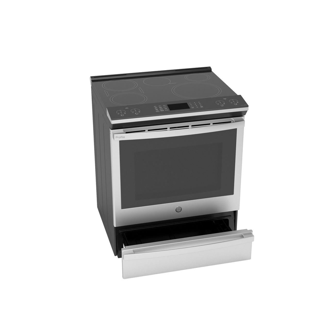 GE Profile™ 30" Smart SlideIn Fingerprint Resistant FrontControl