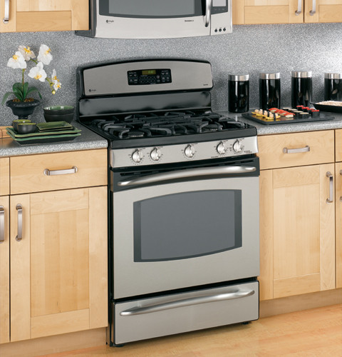 GE Profile 30" Free-Standing Dual-Fuel Range