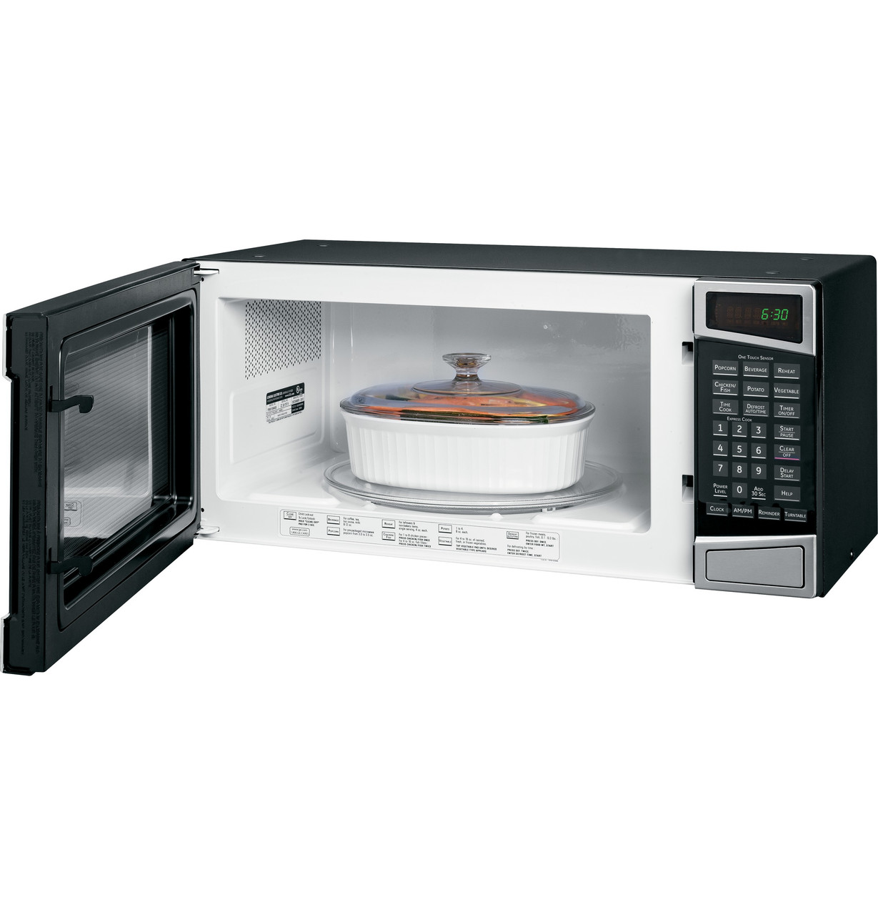 GE Profile Spacemaker II® 1.0 Cu. Ft. Microwave Oven PEM31SMSS GE