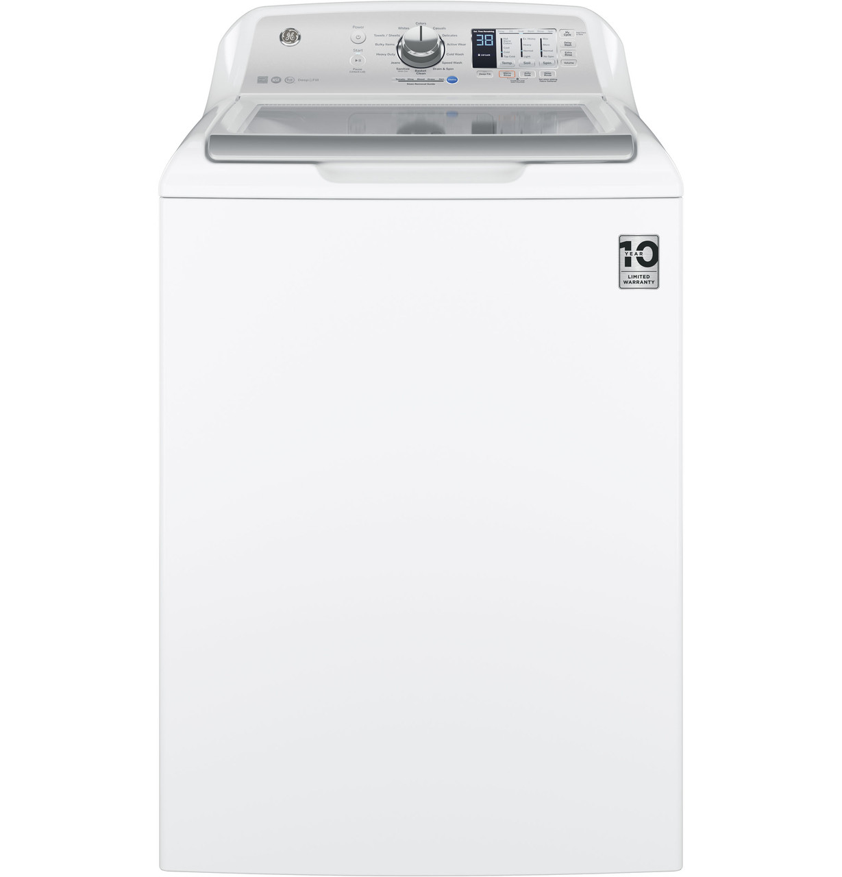 GE ENERGY STAR 4.5 cu. ft. Capacity Washer with Stainless Steel Basket