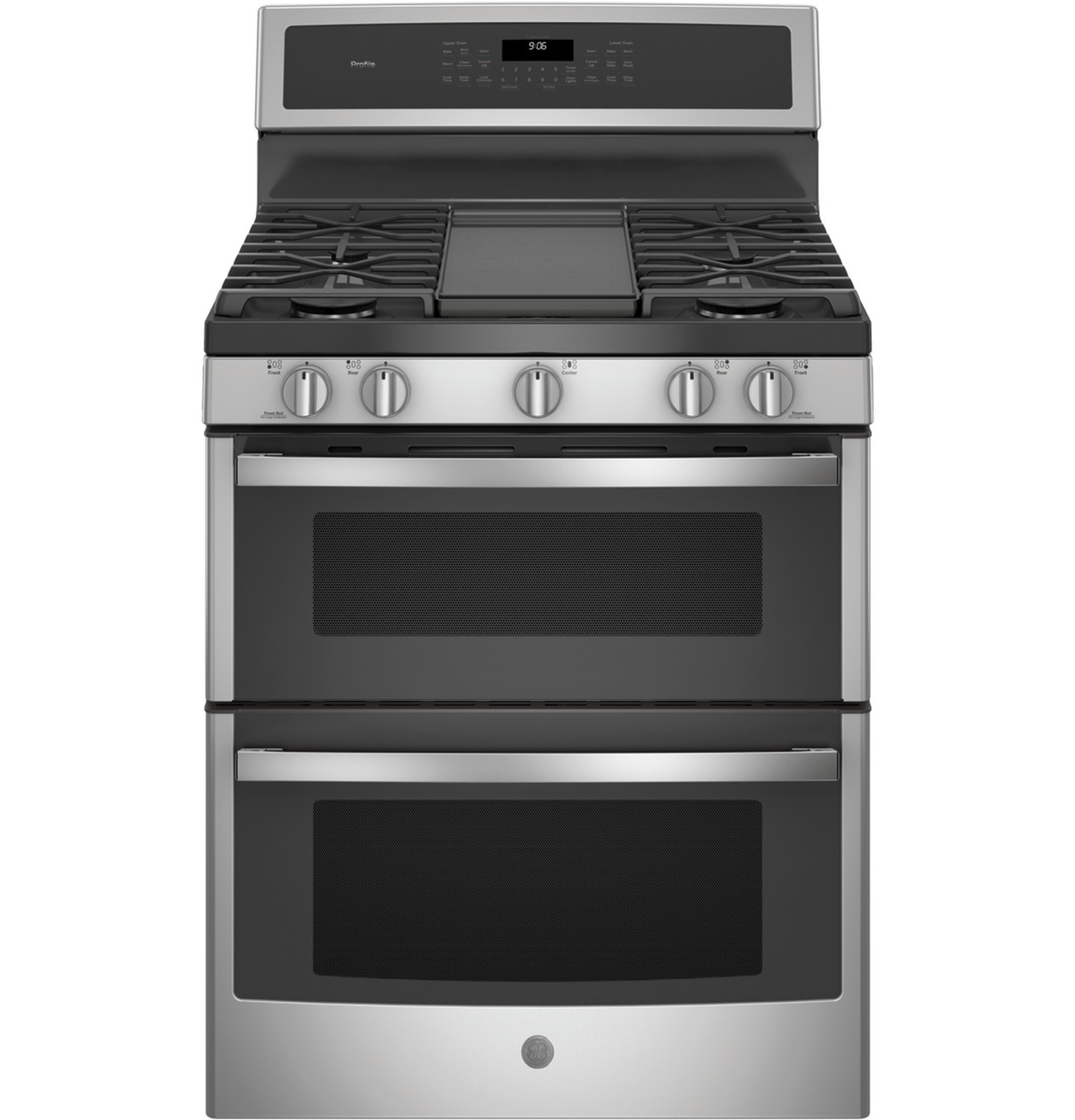 GE Profile Gas Double Oven Convection Range
