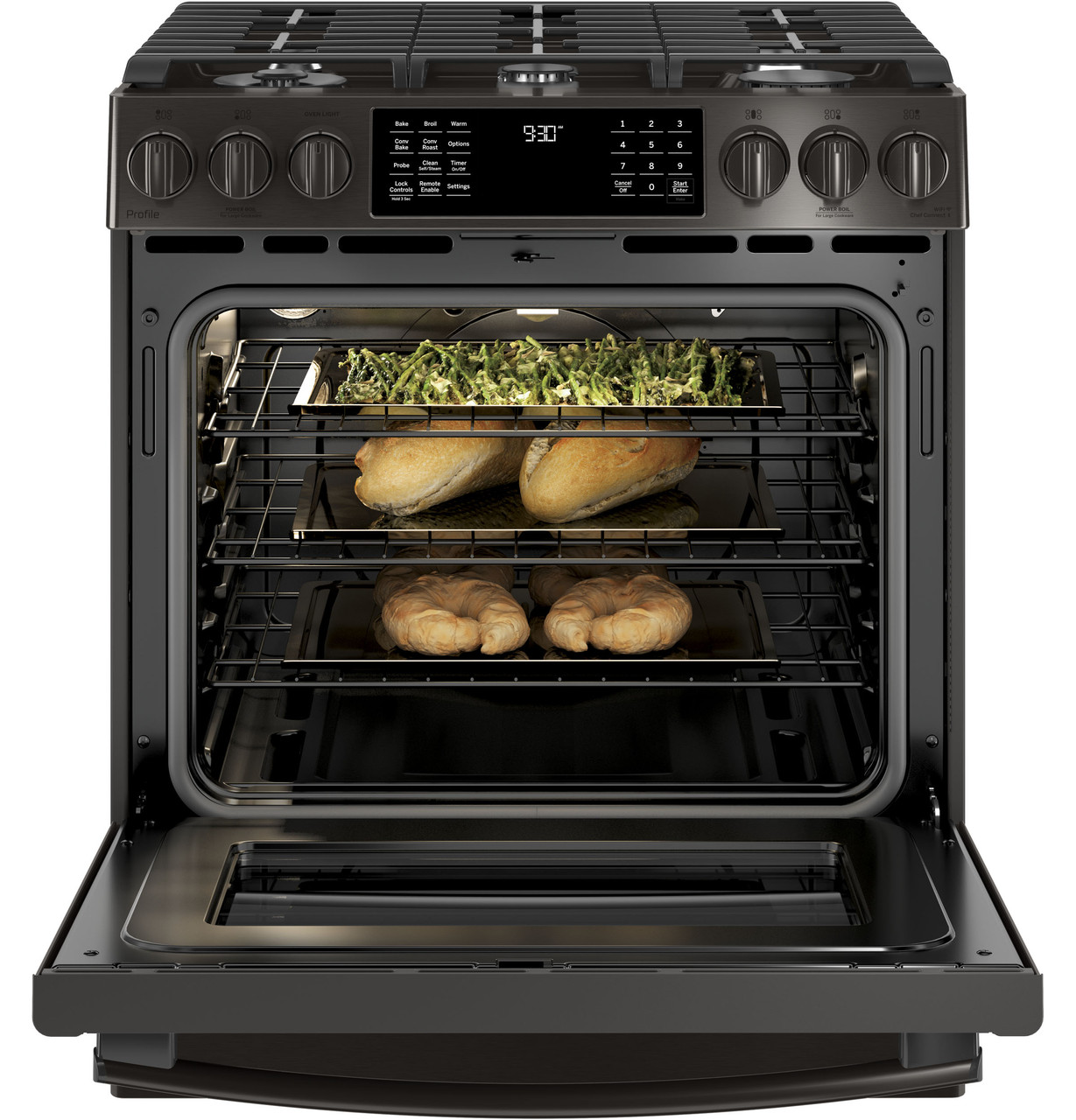GE Profile Slide-In Gas Range - Thumbnail 2