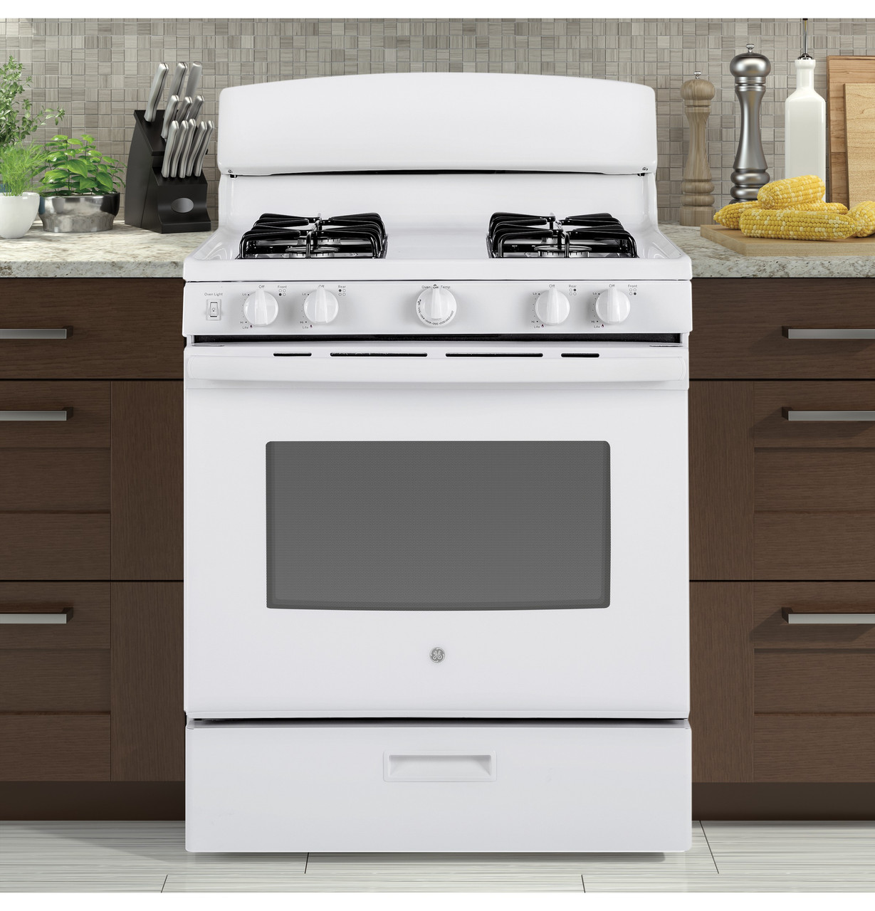 GE 30 in. Freestanding Gas Range - Thumbnail 2