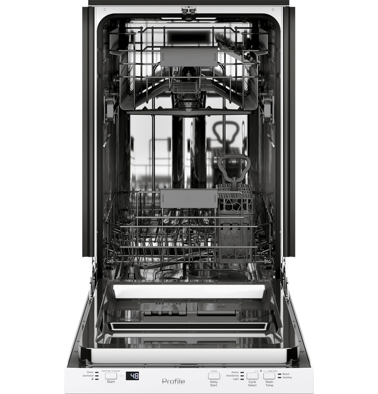GE Profile 18" ADA Compliant Dishwasher with Sanitize Cycle - Thumbnail 3