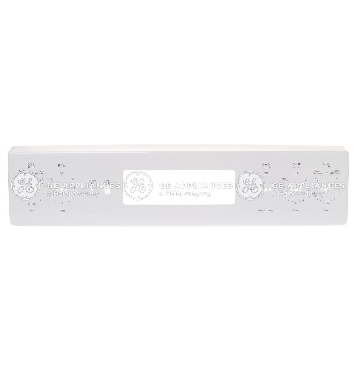 CONTROL PANEL TRIM AND BRACKETS ASSEMBLY - WHITE - Thumbnail 2