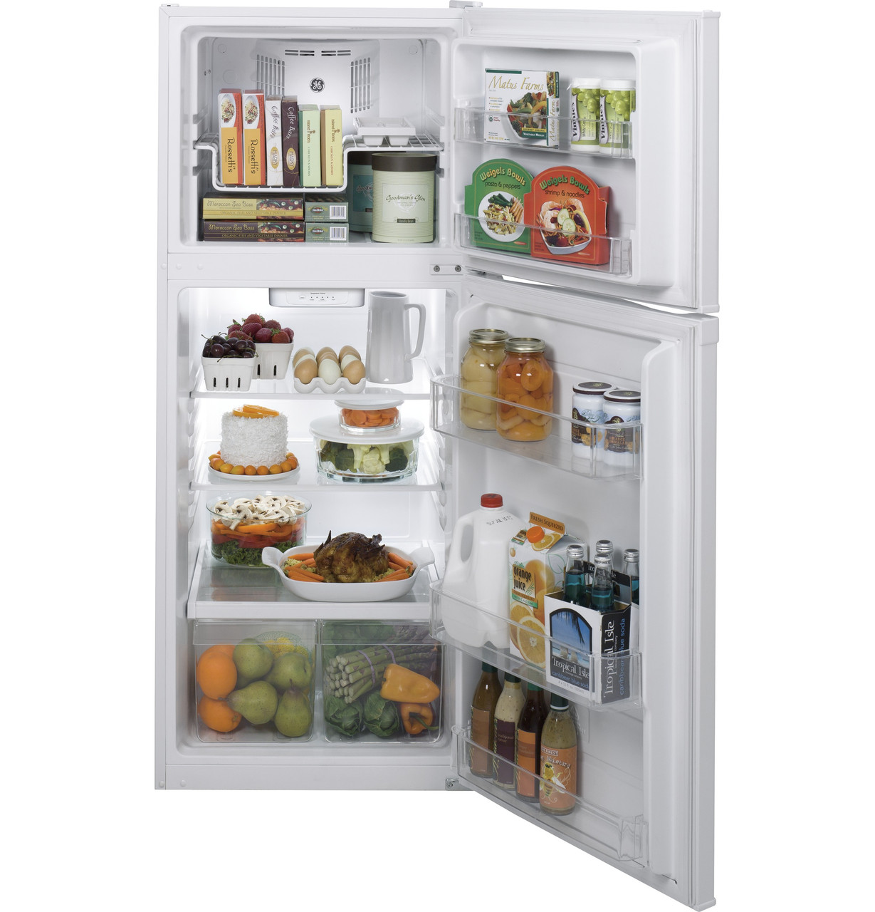 GE Top Freezer Refrigerator - Thumbnail 4