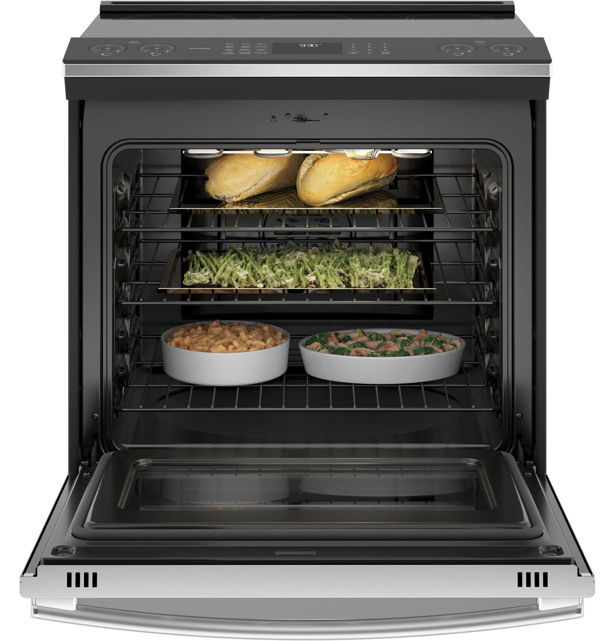 GE Profile™ 30" Smart SlideIn FrontControl Induction and Convection