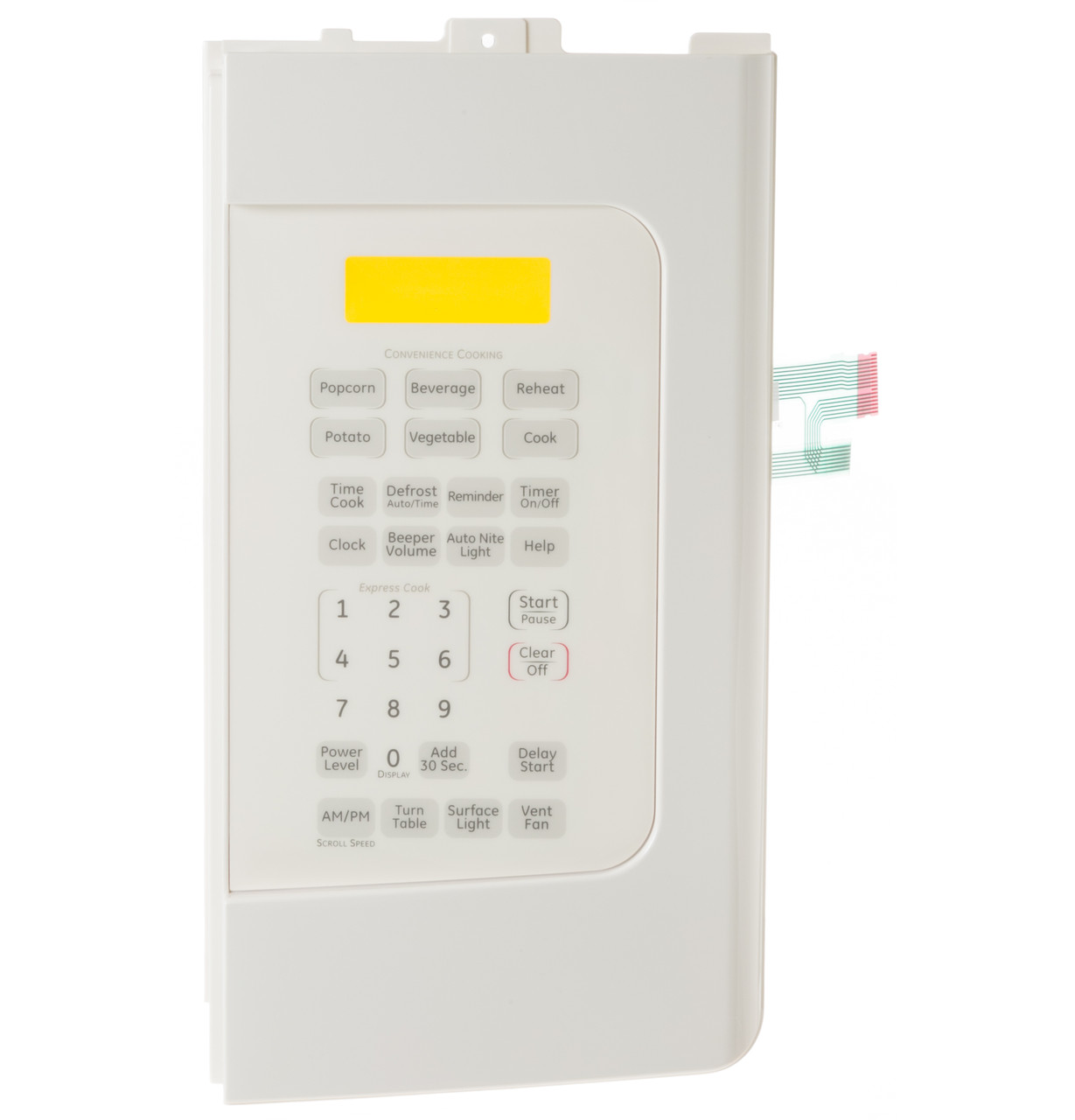 CONTOL PANEL ASSEMBLY - BISQUE