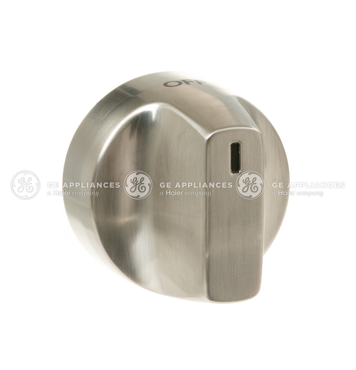 Brushed Stainless Steel Single Element Knob - Thumbnail 4