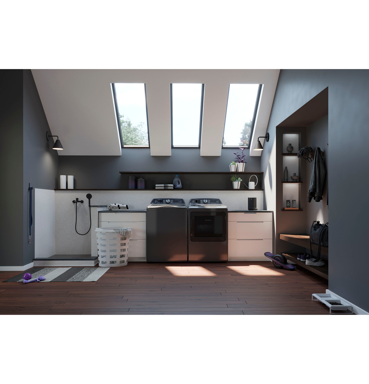 GE Profile PTD90EBPTDG Electric Dryer - Thumbnail 2
