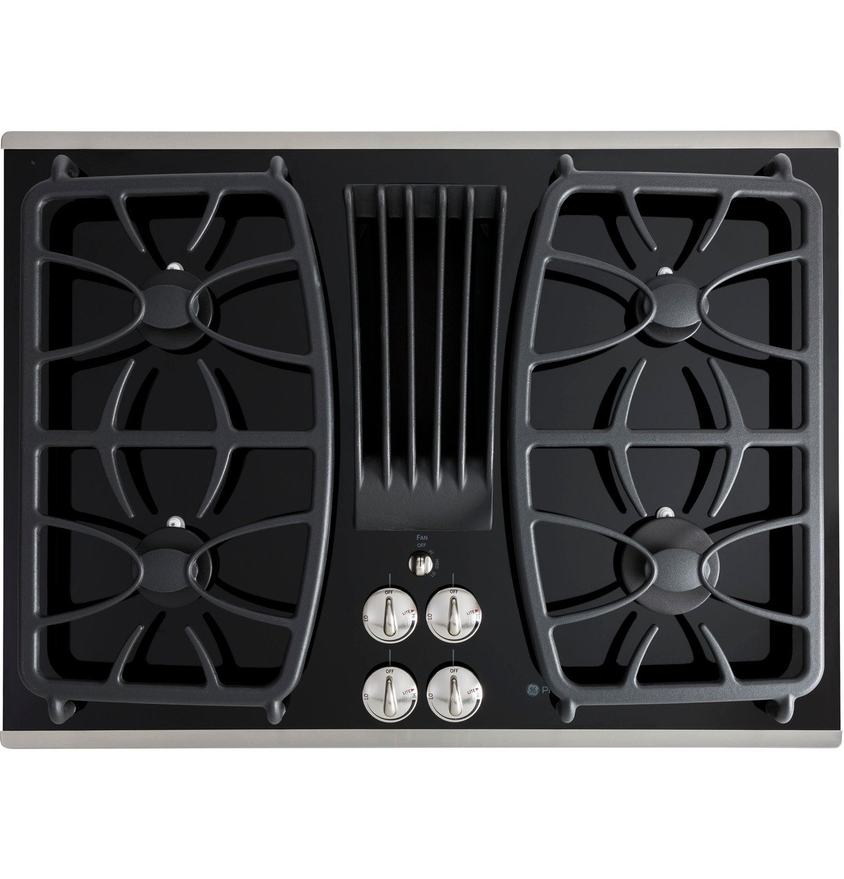 GE Profile PGP9830SRSS 30" Gas Downdraft Cooktop - Thumbnail 2