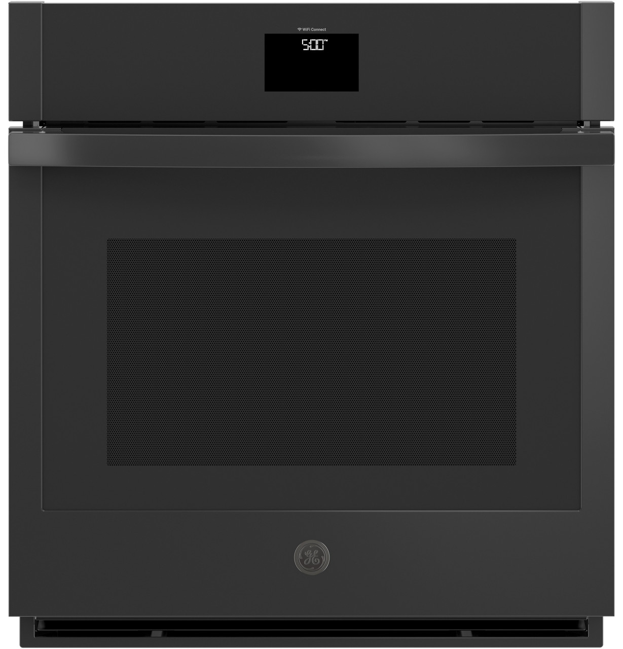 GE® 27" Smart Built-In Convection Single Wall Oven with No Preheat Air Fry - JKS5000DVBB