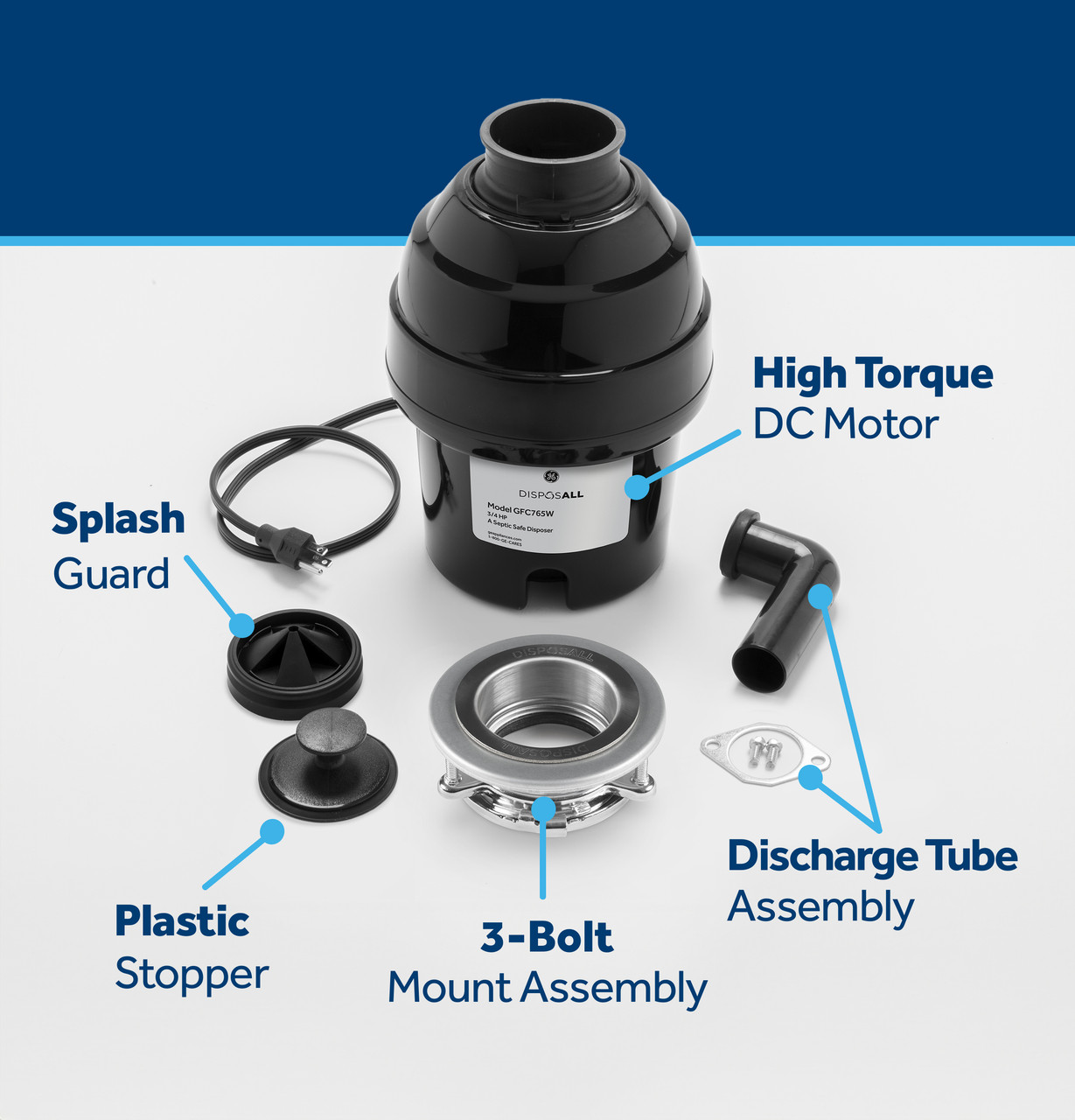 GE Garbage Disposal - Thumbnail 4