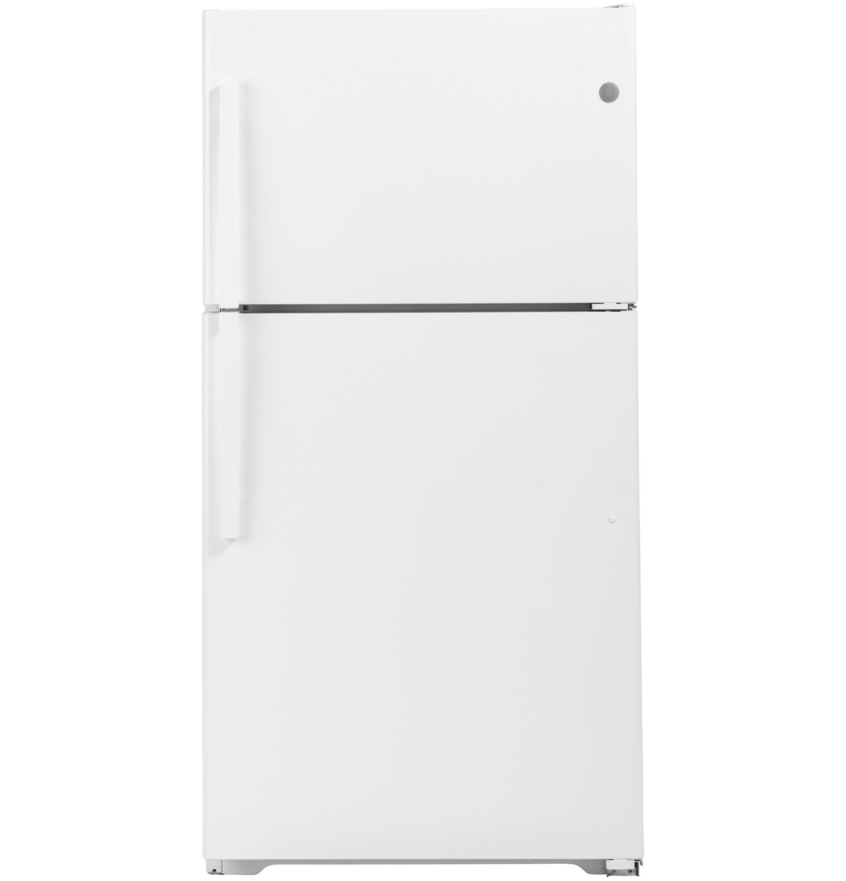 GE 33 Inch 33" Top Freezer Refrigerator GTE22JTNRWW | Fridge.com