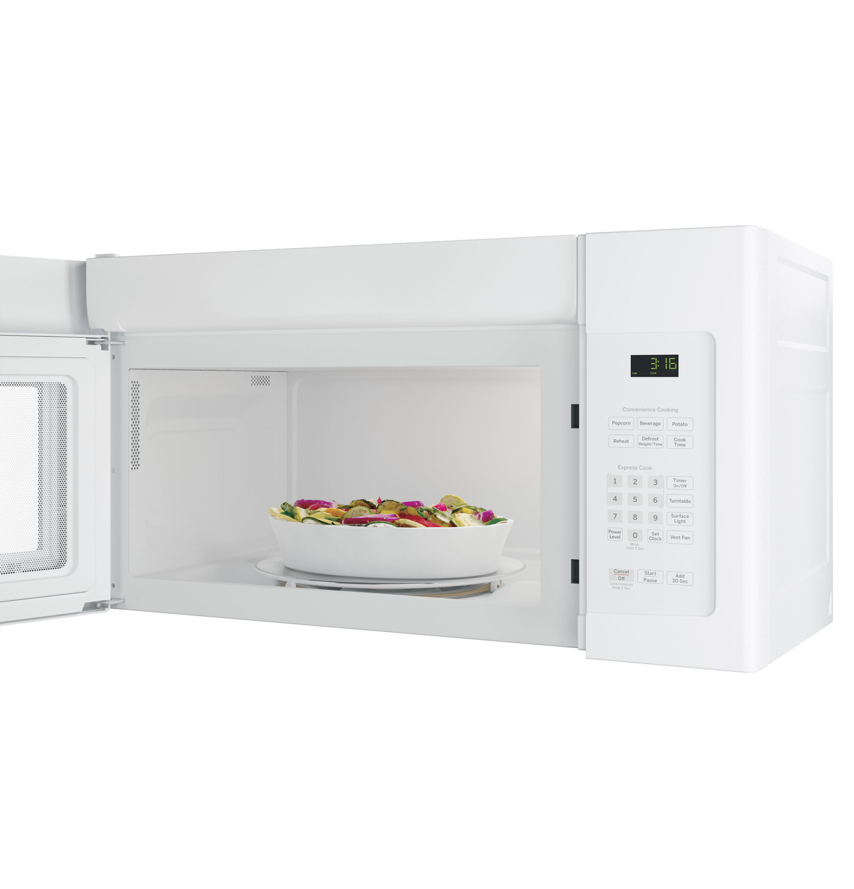 GE 1.6 Cu. Ft. Over-the-Range Microwave Oven - Thumbnail 2