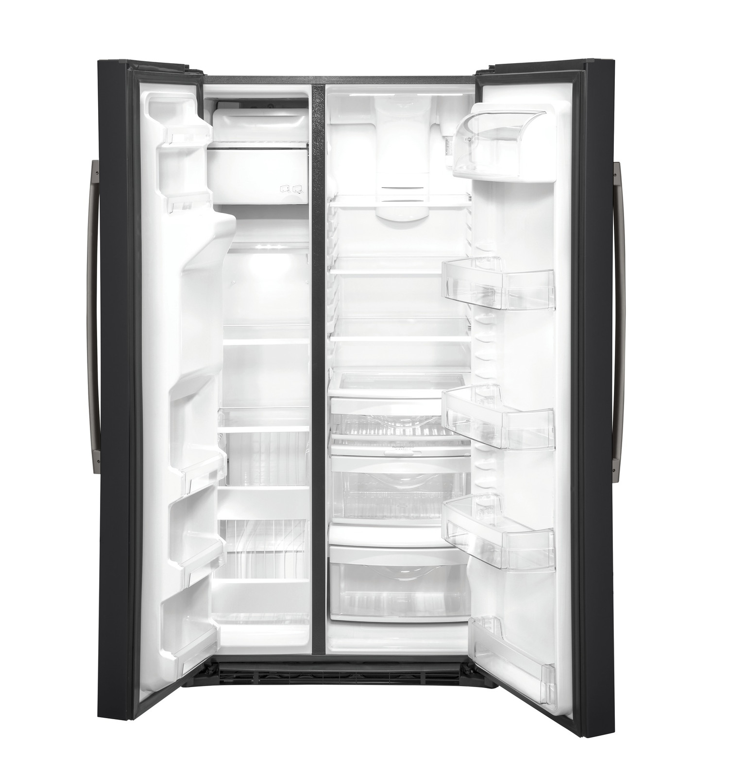 GE® 21.8 Cu. Ft. Counter-Depth Fingerprint Resistant Side-By-Side Refrigerator on Fridge.com