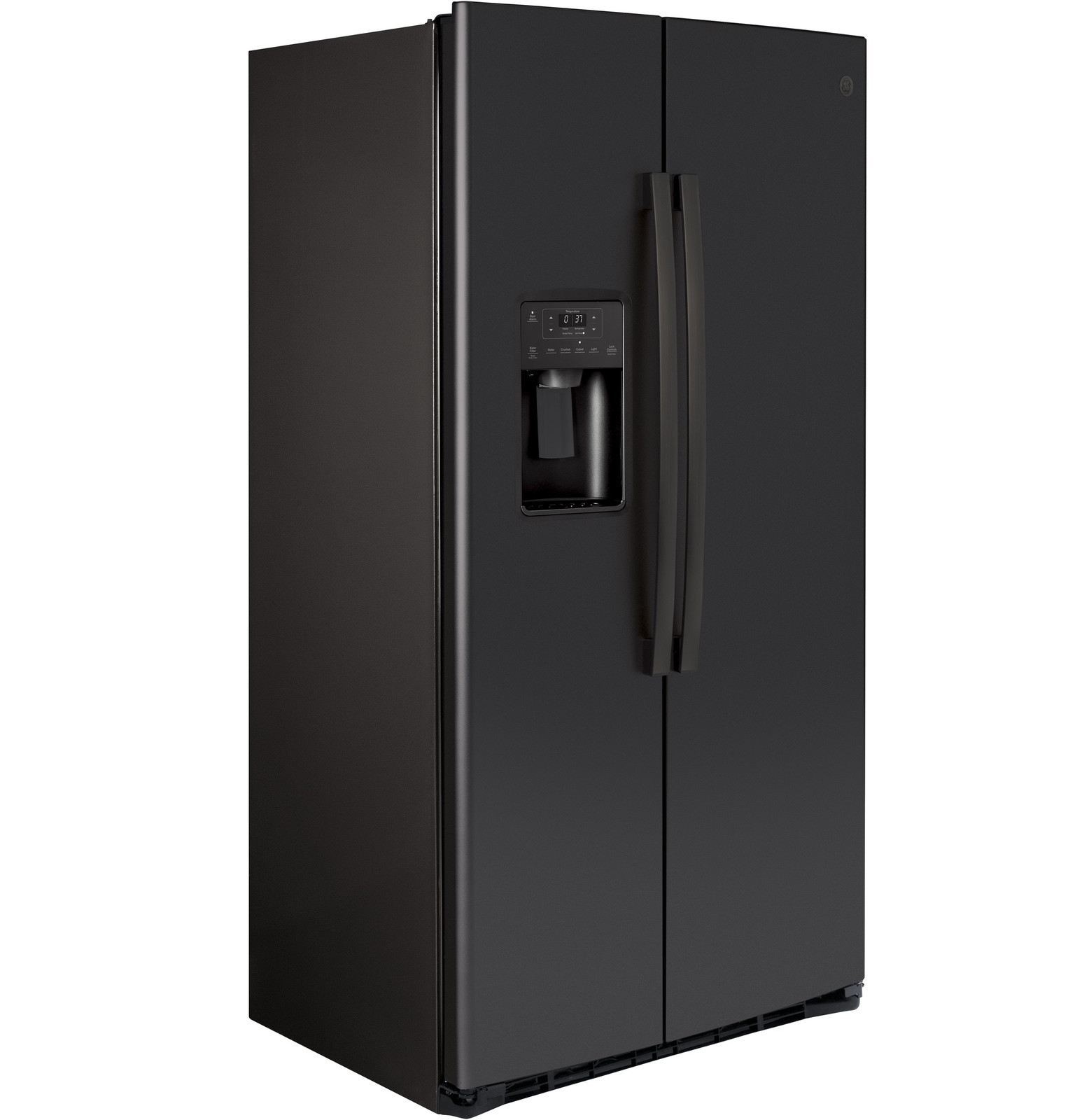 GE® 21.8 Cu. Ft. Counter-Depth Fingerprint Resistant Side-By-Side Refrigerator on Fridge.com