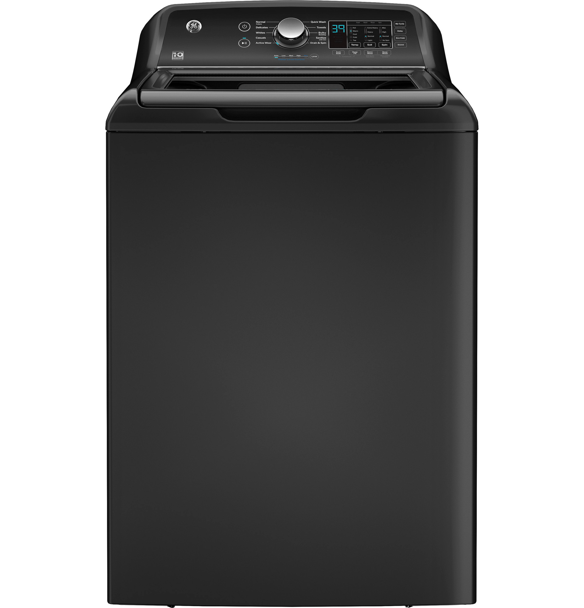 GE 4.5 cu. ft. Capacity Washer with Water Level Control Diamond Gray GTW585BPVDG Picture 1