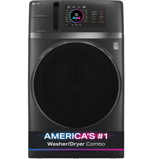 GE Profile ENERGY STAR 4.8 cu. ft. Capacity UltraFast Combo with Ventless Inverter Heat Pump Technology Washer/Dryer product photo