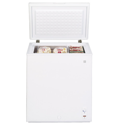 GE® 5.0 Cu. Ft. Manual Defrost Chest Freezer - FCM5DMWH - GE