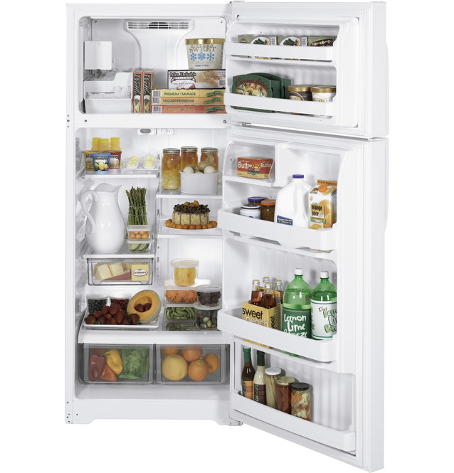 GE® ENERGY STAR® 18.1 Cu. Ft. Top-Freezer Refrigerator