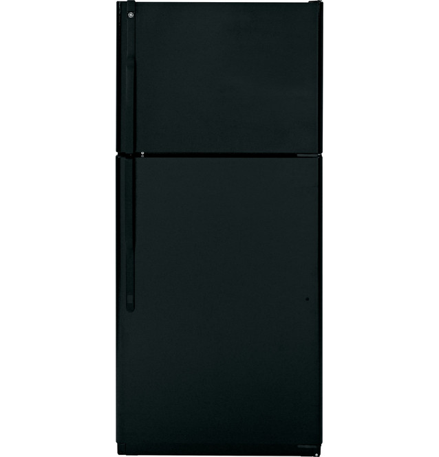 GE® 18.0 Cu. Ft. Top-Freezer Refrigerator - GTH18ECEBB - GE