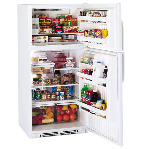 GE® 18.2 Cu. Ft. Top-Freezer Refrigerators - TBX18IADWW - GE