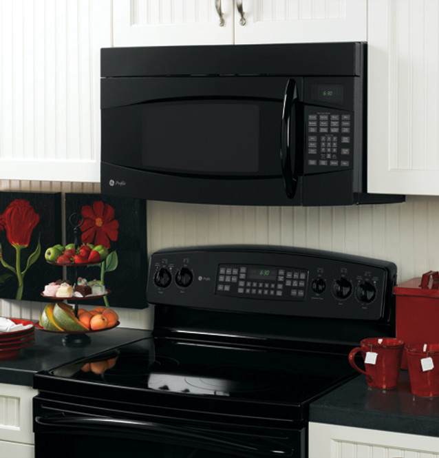 GE Profile Spacemaker® 1.8 Cu. Ft. XL1800 Microwave Oven PVM1870DMBB