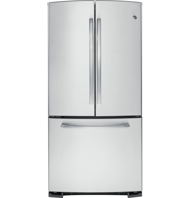 GE® 22.1 Cu. Ft. French-Door Refrigerator - GNE22GSESS - GE Appliances