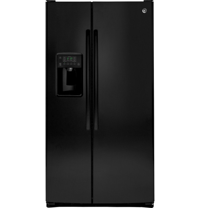 【保存版】 GE® 25.9 GE - GSE26GGEBB - Refrigerator Side-By-Side Ft. Cu. 筆記具