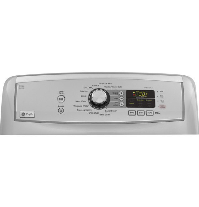 GE Profile Harmony™ 4.5 DOE cu. ft. stainless steel capacity washer