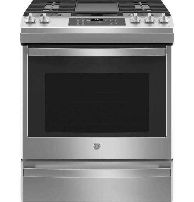 5 Piece Kitchen Package with 30 Freestanding Electric Range 30 Under Cabinet Range Hood 24 Built-in Fully Integrated Dishwasher, French Door