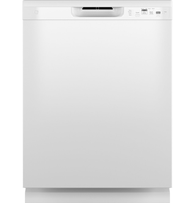GE - GDF510PGRWW - GE® ENERGY STAR® Dishwasher with Front  Controls-GDF510PGRWW