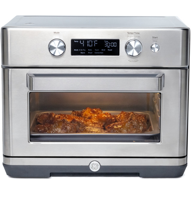 GE Appliances Digital Air Fry 8-In-1 Toaster Oven in Stainless Steel