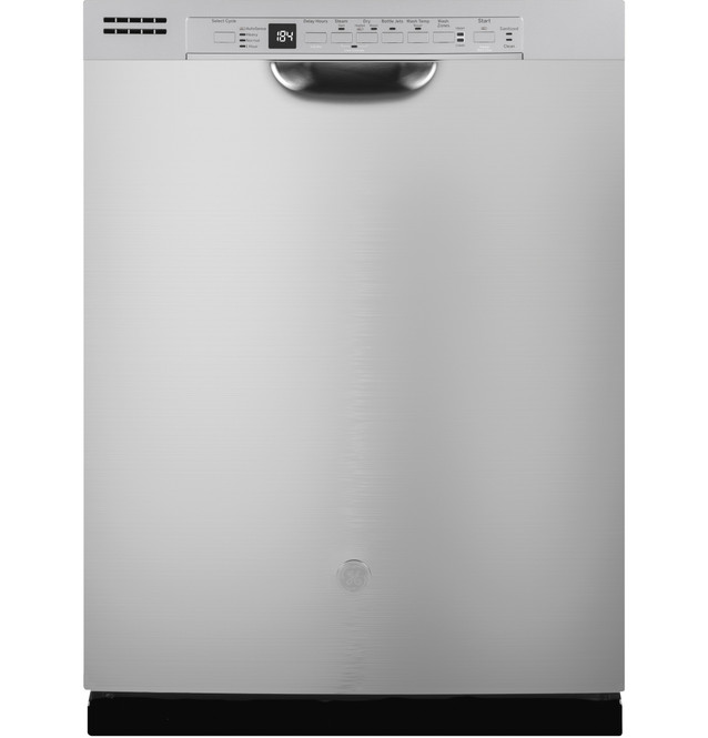 GE® ENERGY STAR® Stainless Steel Interior Dishwasher with Front