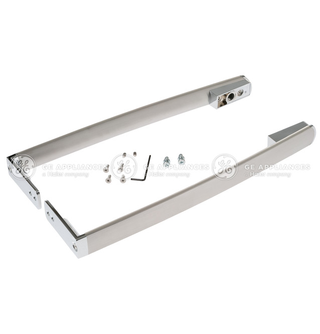 STAINLESS STEEL HANDLE ASM PK - WR12X36947 - GE Appliances