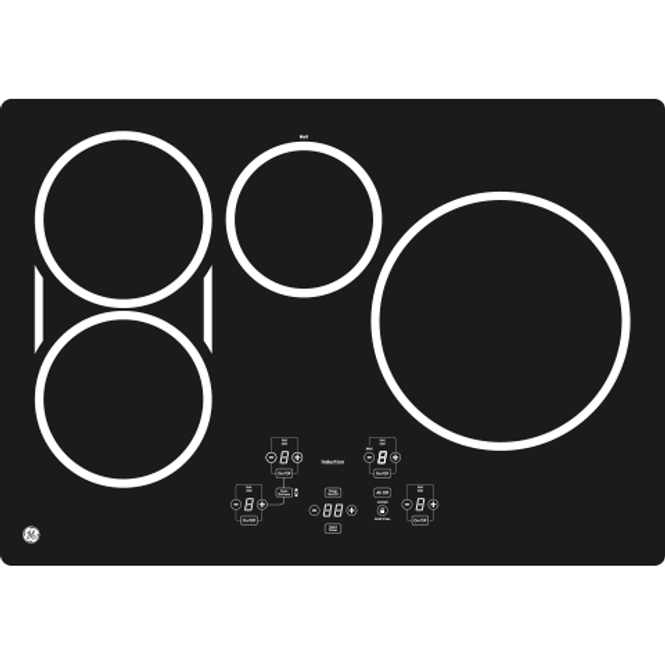 GE Profile™ 30" BuiltIn Touch Control Induction Cooktop PHP9030DJBB