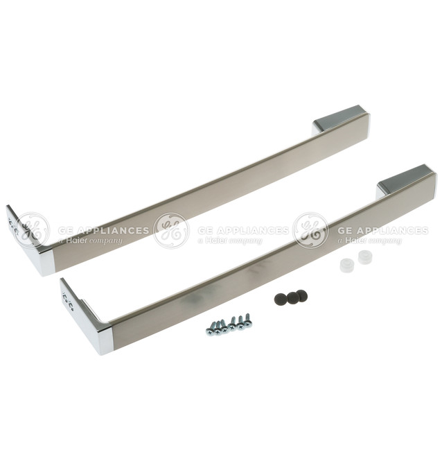 SILVER HANDLE PACK ASSEMBLY - WR12X39565 - GE Appliances