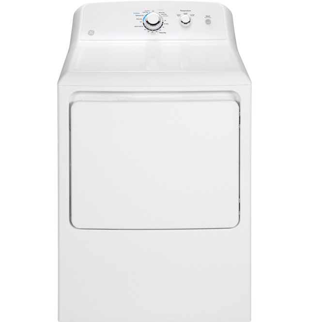 GE® 7.2 cu. ft. Capacity aluminized alloy drum Electric Dryer