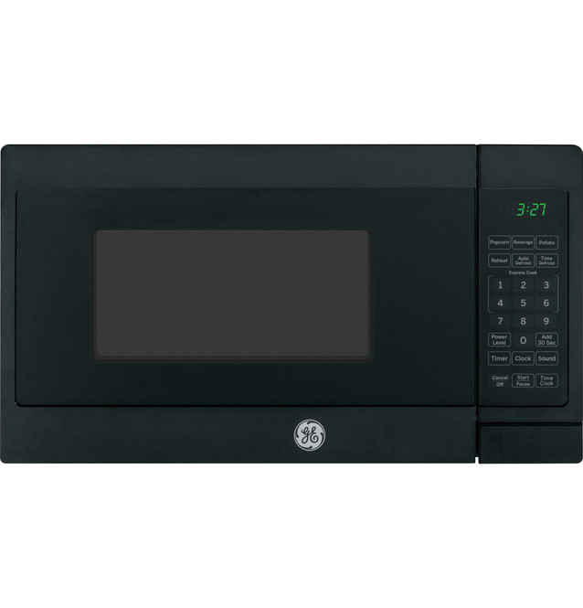 GE 0.7 cu. ft. Small Countertop Microwave in Stainless Steel