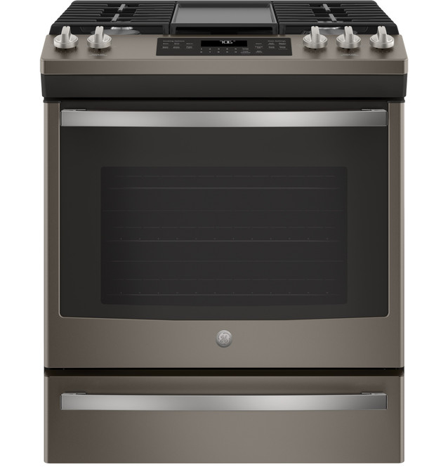 GE® 30 Stainless Steel Free Standing Natural Gas Range