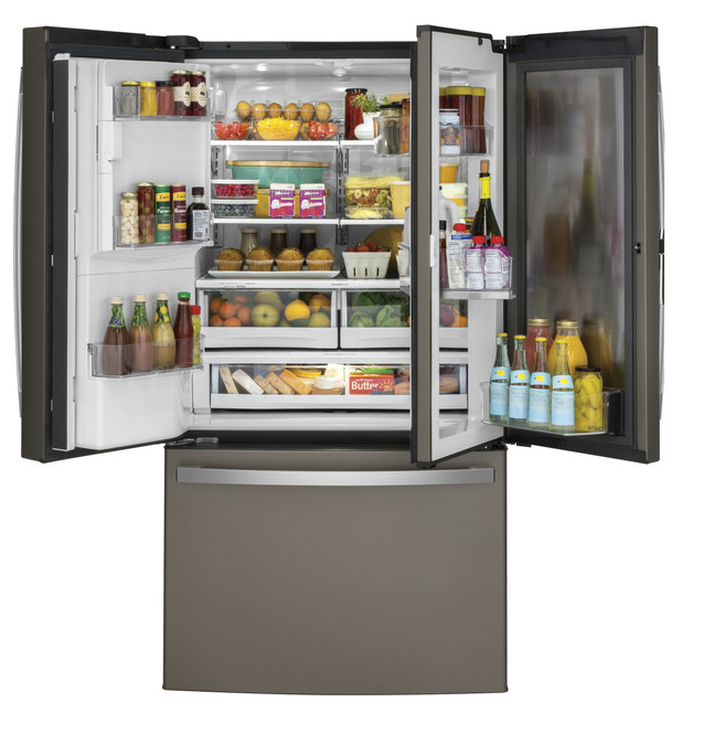GE® 27.7 Cu. Ft. French-Door Refrigerator with Door In Door ...
