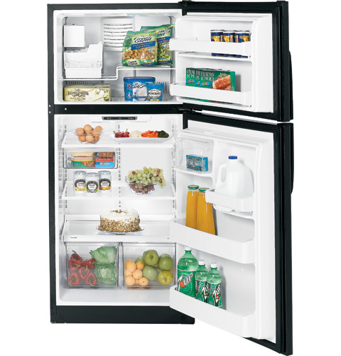 GE Adora™ 18.0 Cu. Ft. Top-Freezer Refrigerator - DTS18ICSBB - GE