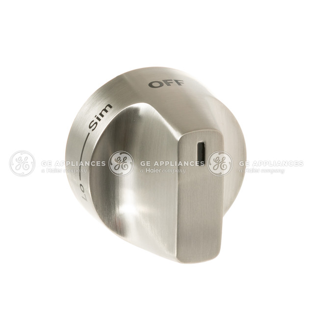 Brushed Stainless Steel Multi-Ring Knob - WB03X31659 - GE Appliances